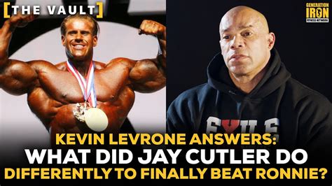 Kevin Levrone Answers: What Did Jay Cutler Do Differently To .